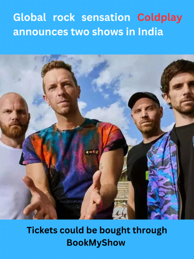 Coldplay is set to perform in Mumbai in January 2025.